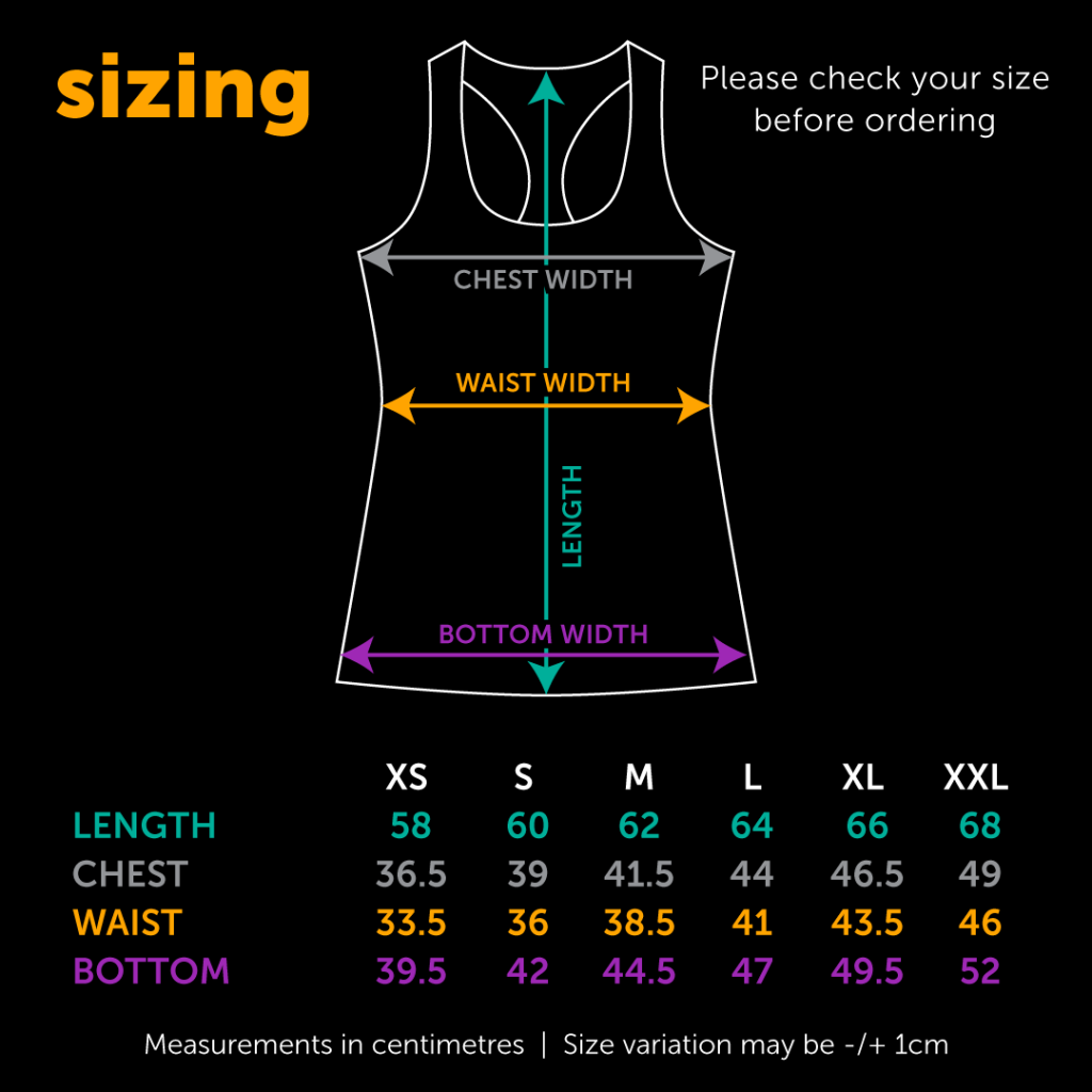 Sizing » Fit As Fitness